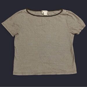 M | Saks Fifth Avenue striped top